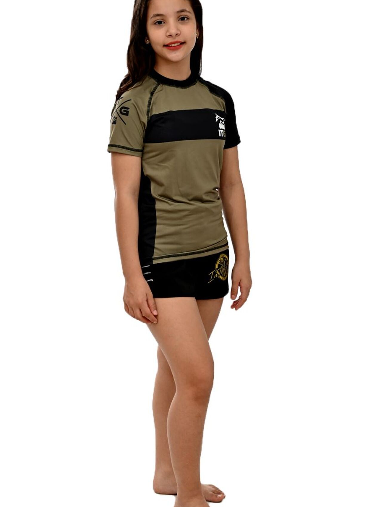 Floral Fiesta Kids Rash Guard