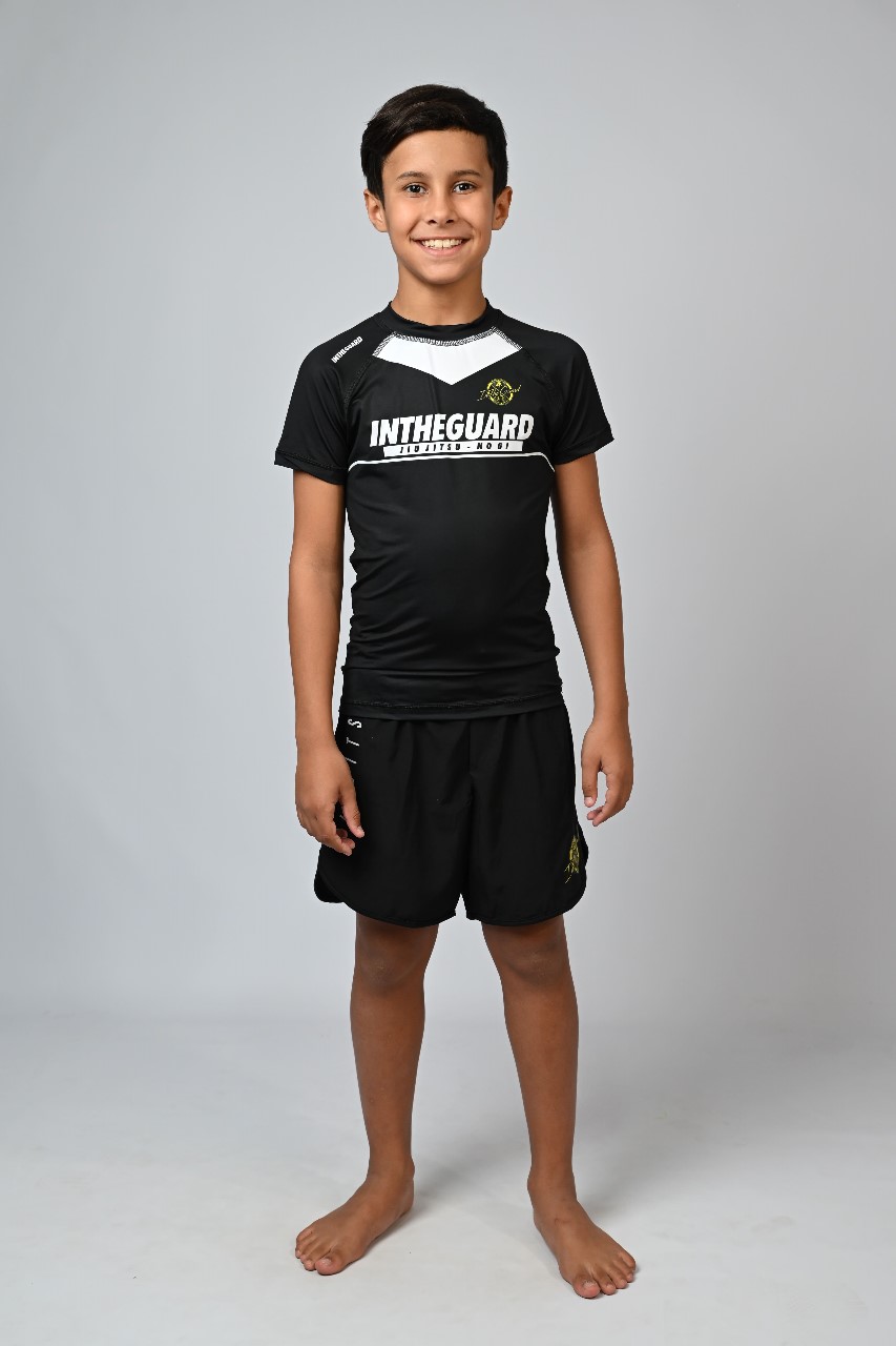 Rash Guard Infantil Team ITG Cinza
