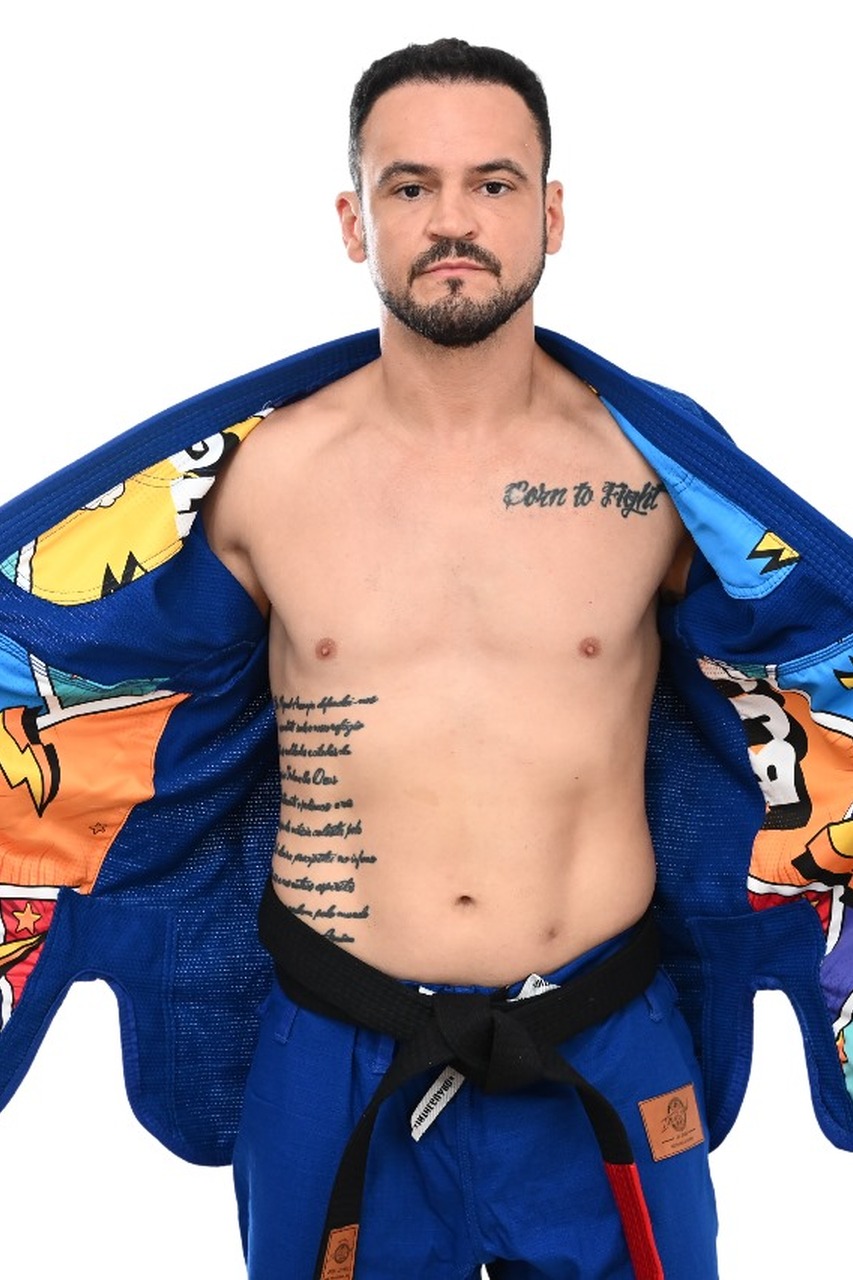 Kimono In The Guard Pro Colors Azul