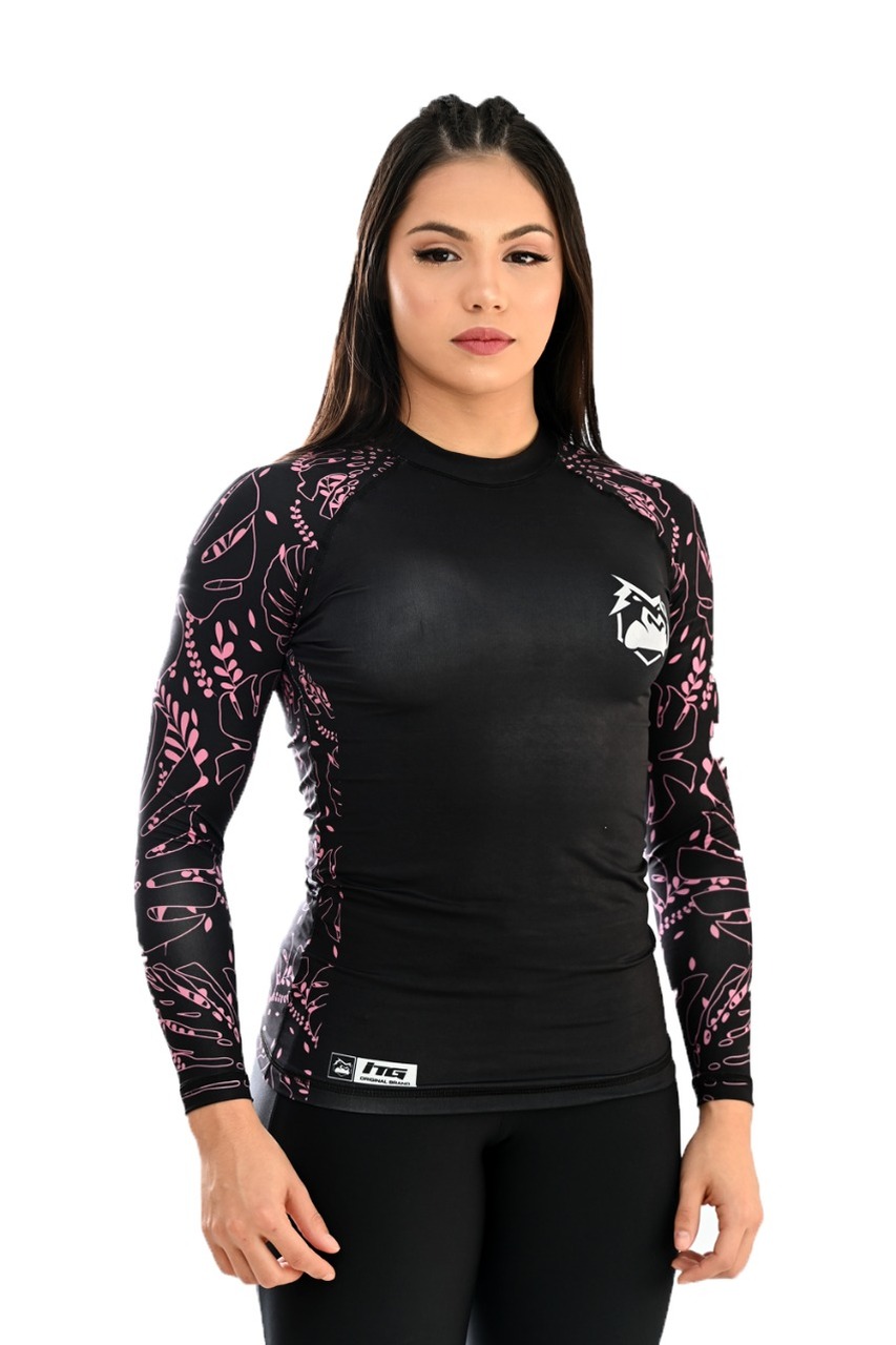 Rash Guard Feminina Flower
