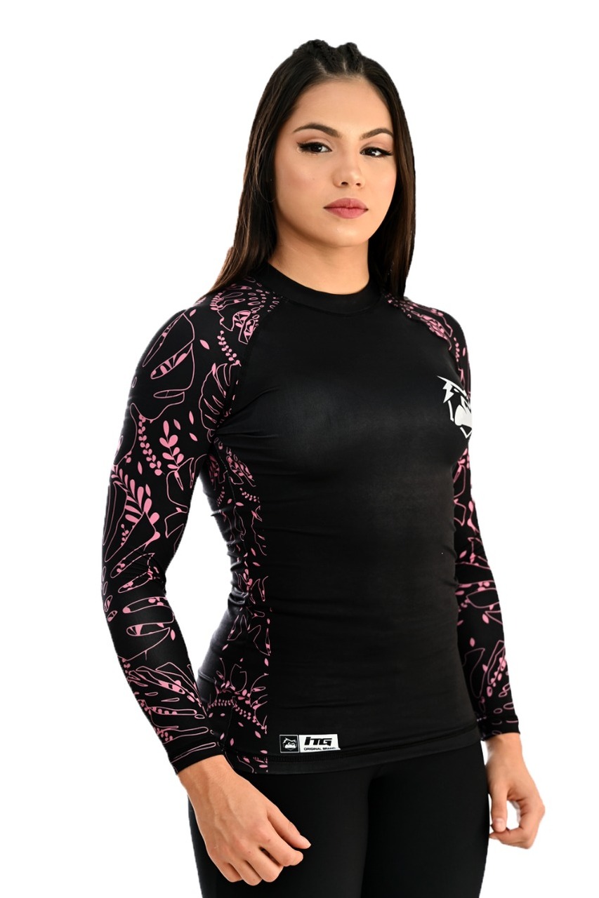 Rash Guard Feminina Flower