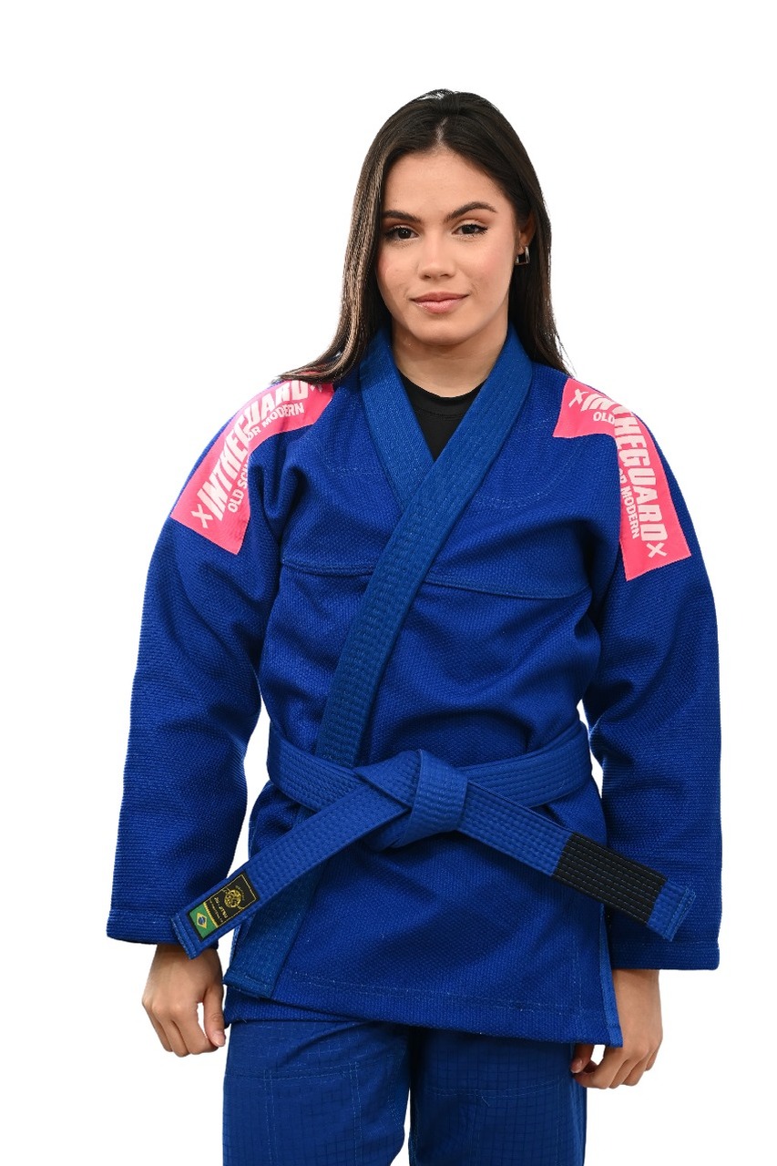 Kimono In The Guard Feminino Pink Azul