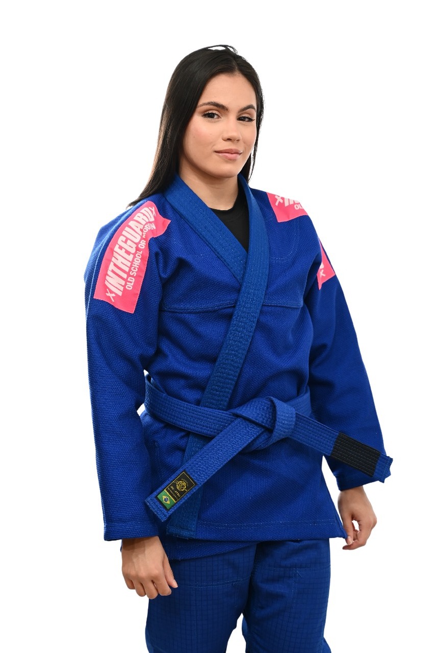Kimono In The Guard Feminino Pink Azul