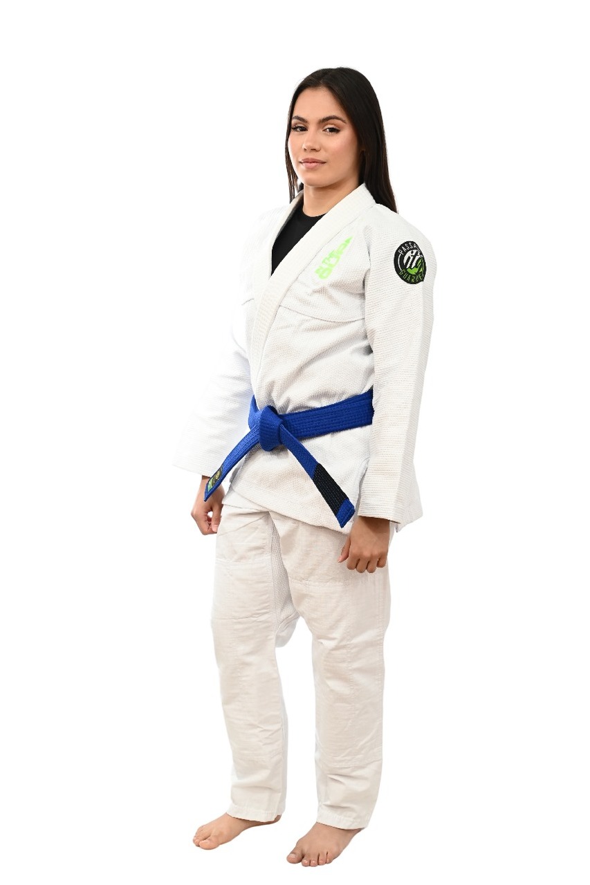 Kimono In The Guard Feminino Green Branco