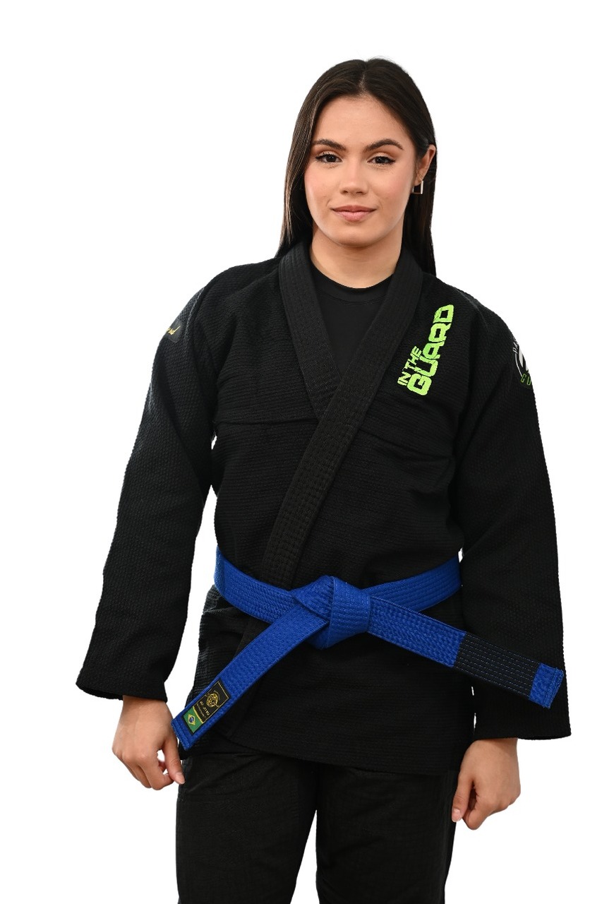Kimono In The Guard Feminino Green Preto