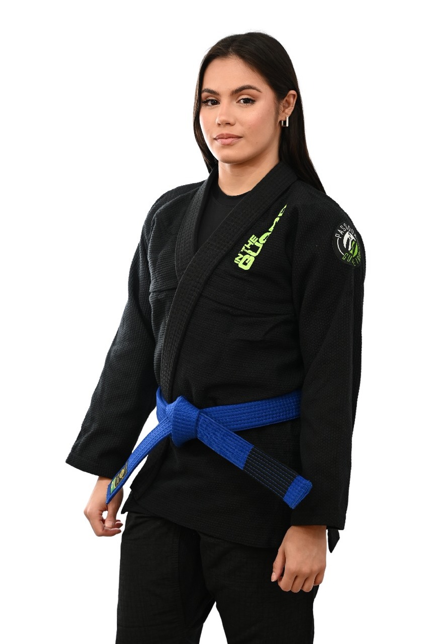 Kimono In The Guard Feminino Green Preto