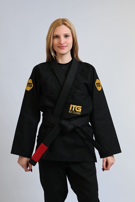 Kimono In The Guard Feminino Classic BJJ Preto