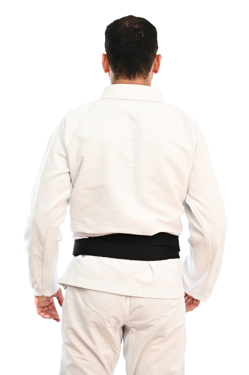 Kimono In The Guard Jiu-Jitsu Liso Branco