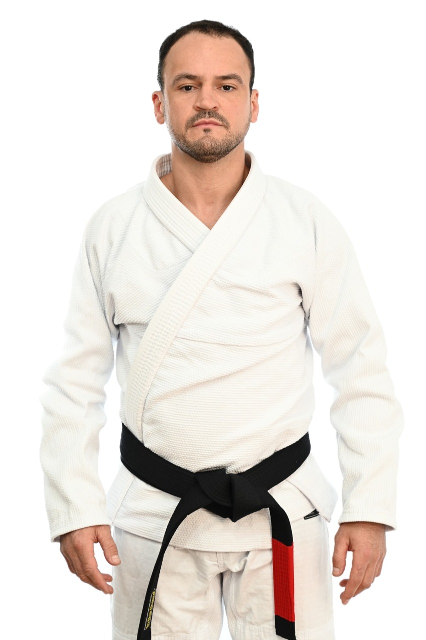 Kimono In The Guard Jiu-Jitsu Liso Branco