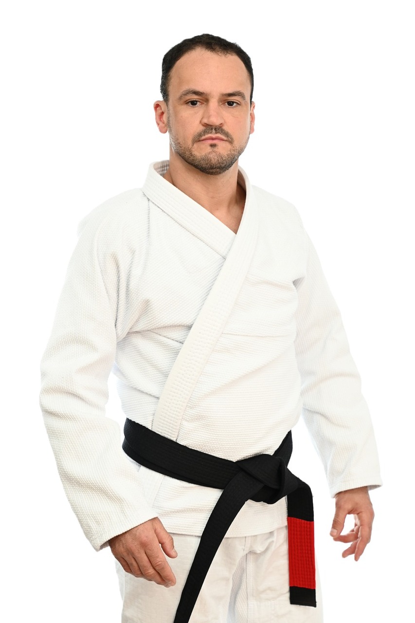 Kimono In The Guard Jiu-Jitsu Liso Branco