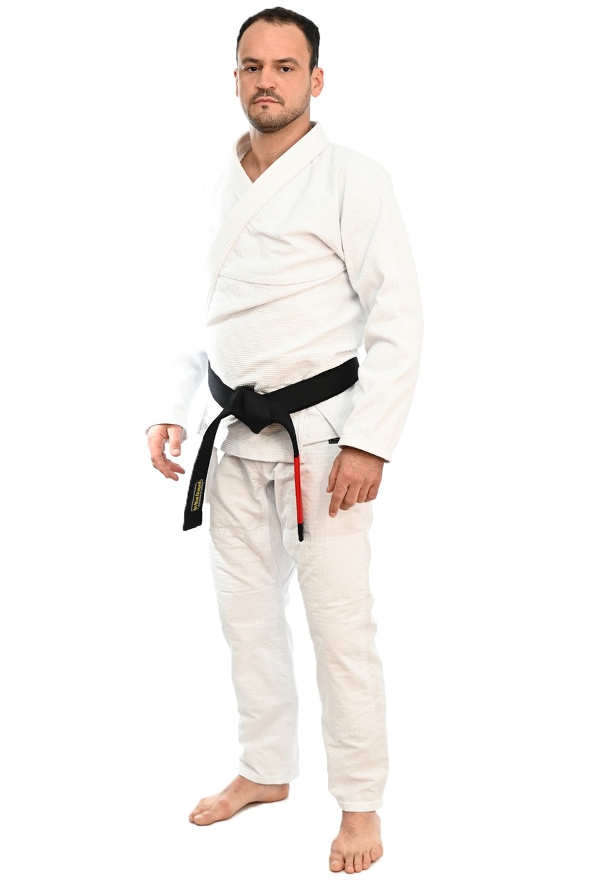 Kimono In The Guard Jiu-Jitsu Liso Branco