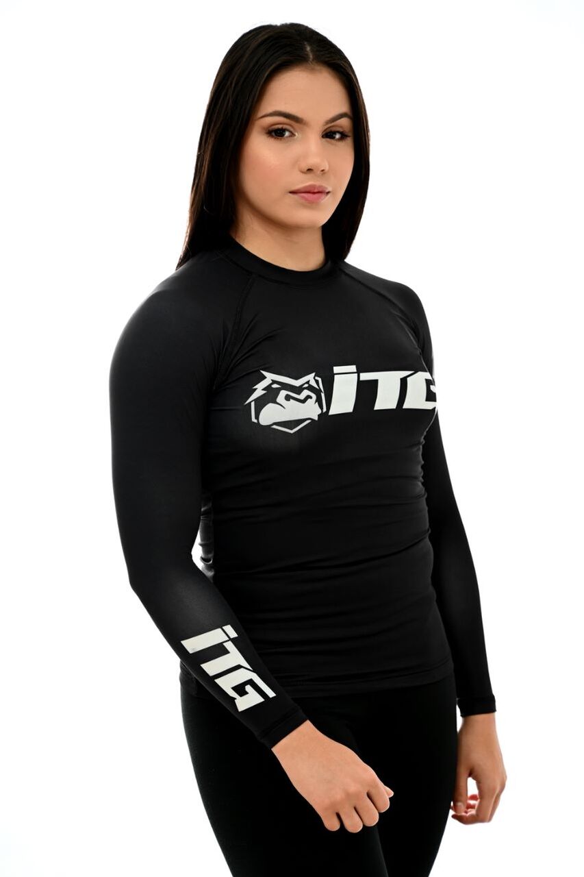 Rash Guards Feminina, ITG M. Longa Preta
