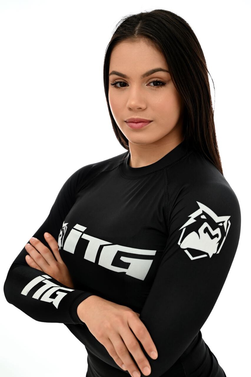 Rash Guards Feminina, ITG M. Longa Preta