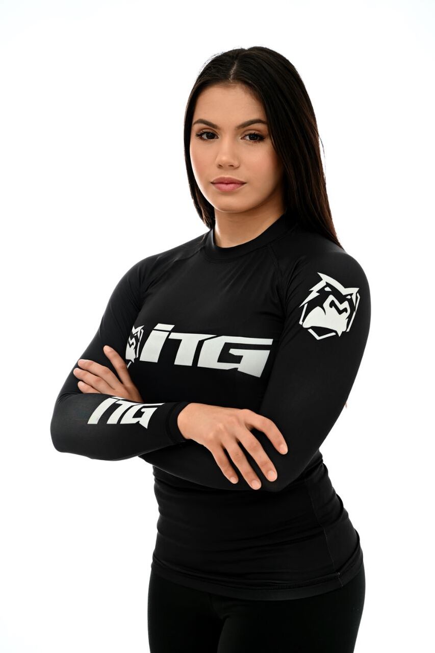 Rash Guards Feminina, ITG M. Longa Preta