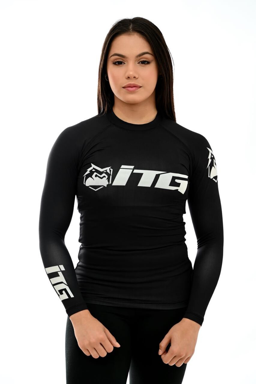 Rash Guards Feminina, ITG M. Longa Preta