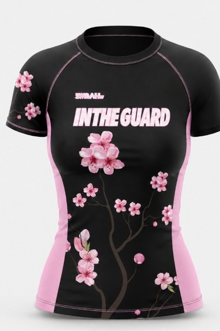 Rash Guard Infantil Feminina Sarah Flores Rash+ Bermuda (Pré-venda)
