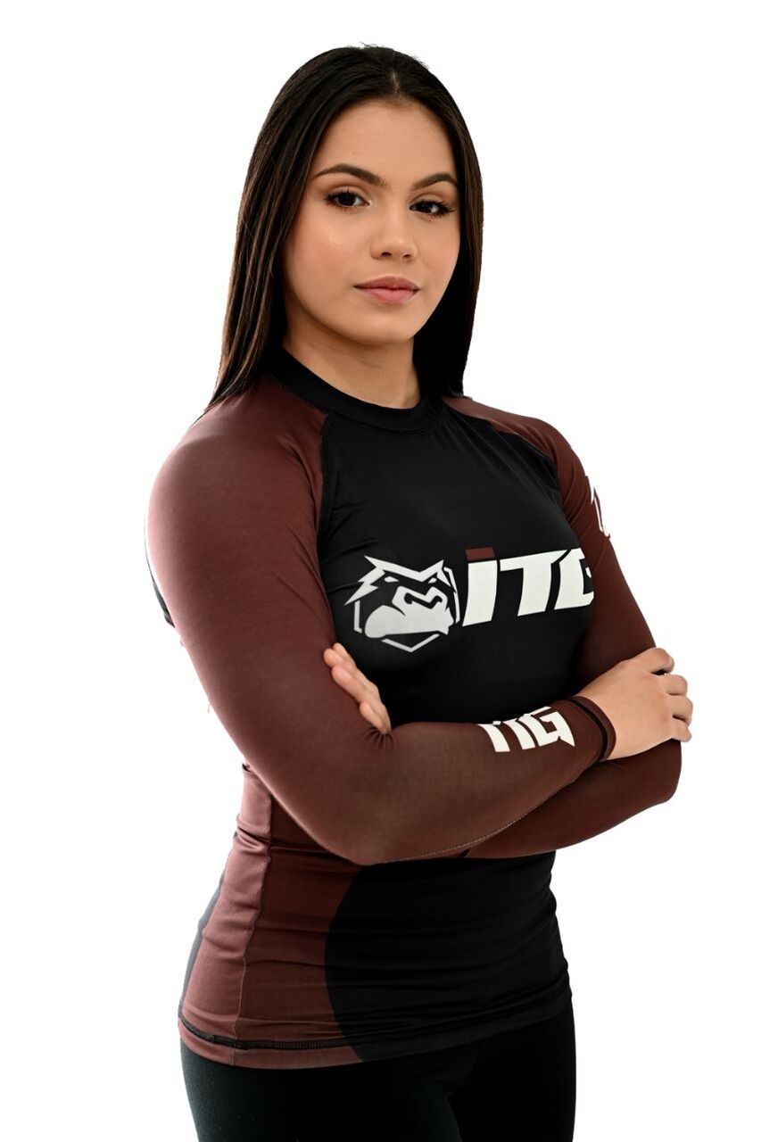 Rash Guards Feminina, ITG Manga Longa Preta
