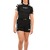 Rash Guard Feminina Cores Faixas Preta