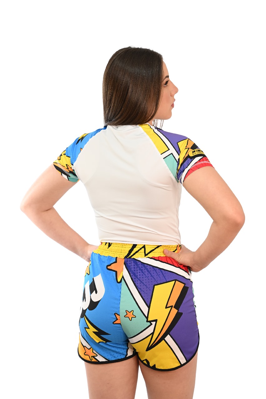 Rash Guard Feminina Colors Branca