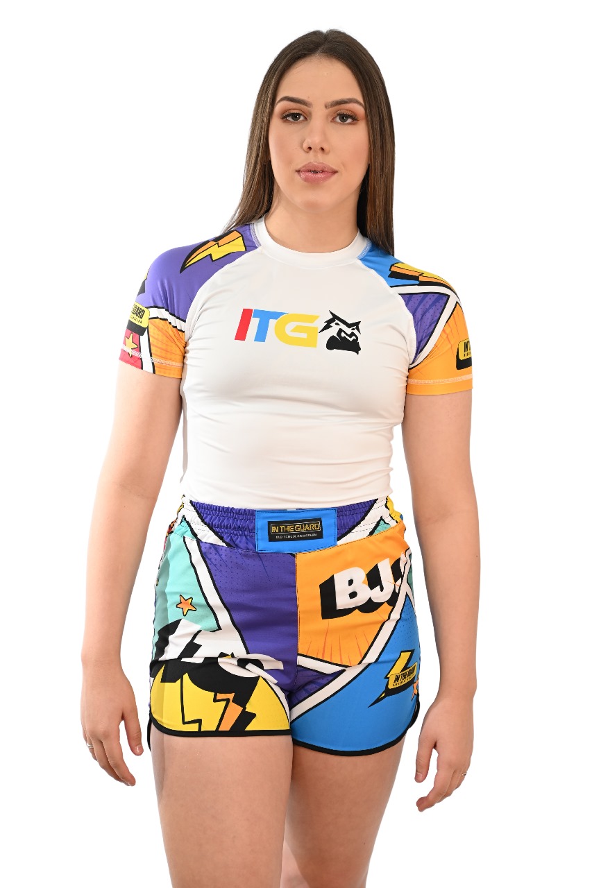 Rash Guard Feminina Colors Branca